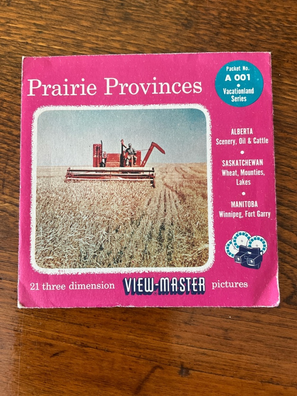 View-Master Prairie Provinces Reel Packet